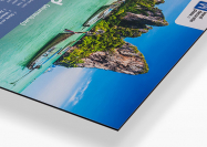 Wanddecoratie aluminium