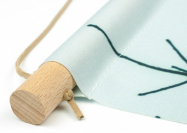 Wanddecoratie textielposter